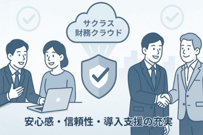 安心感・信頼性・導入支援の充実