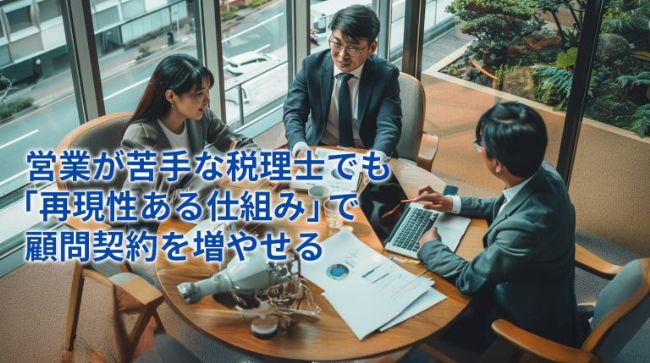 まとめ：営業が苦手な税理士でも「再現性ある仕組み」で顧問契約を増やせる