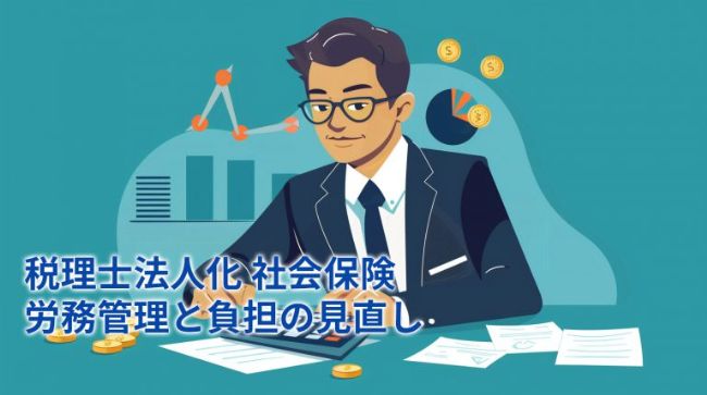 税理士法人化 社会保険 — 労務管理と負担の見直し